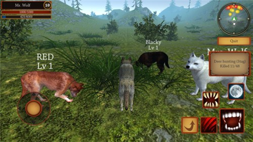 狼模拟进化游戏破解版